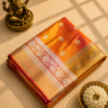 Pure Mushroo Silk Banarasi Saree