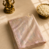 Blush Pink Iridescent Sequin Designer Saree