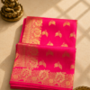 Rani Pink Banarasi Silk Saree