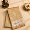 Beige Banarasi Silk Saree