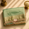 Sage Green Organza Saree