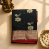 Black Banarsi Silk Saree