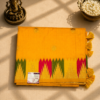 Sunshine Yellow Paithani Silk Saree with Traditional Multicolor Border