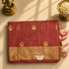 Plum Zari Elegance Banarasi Saree