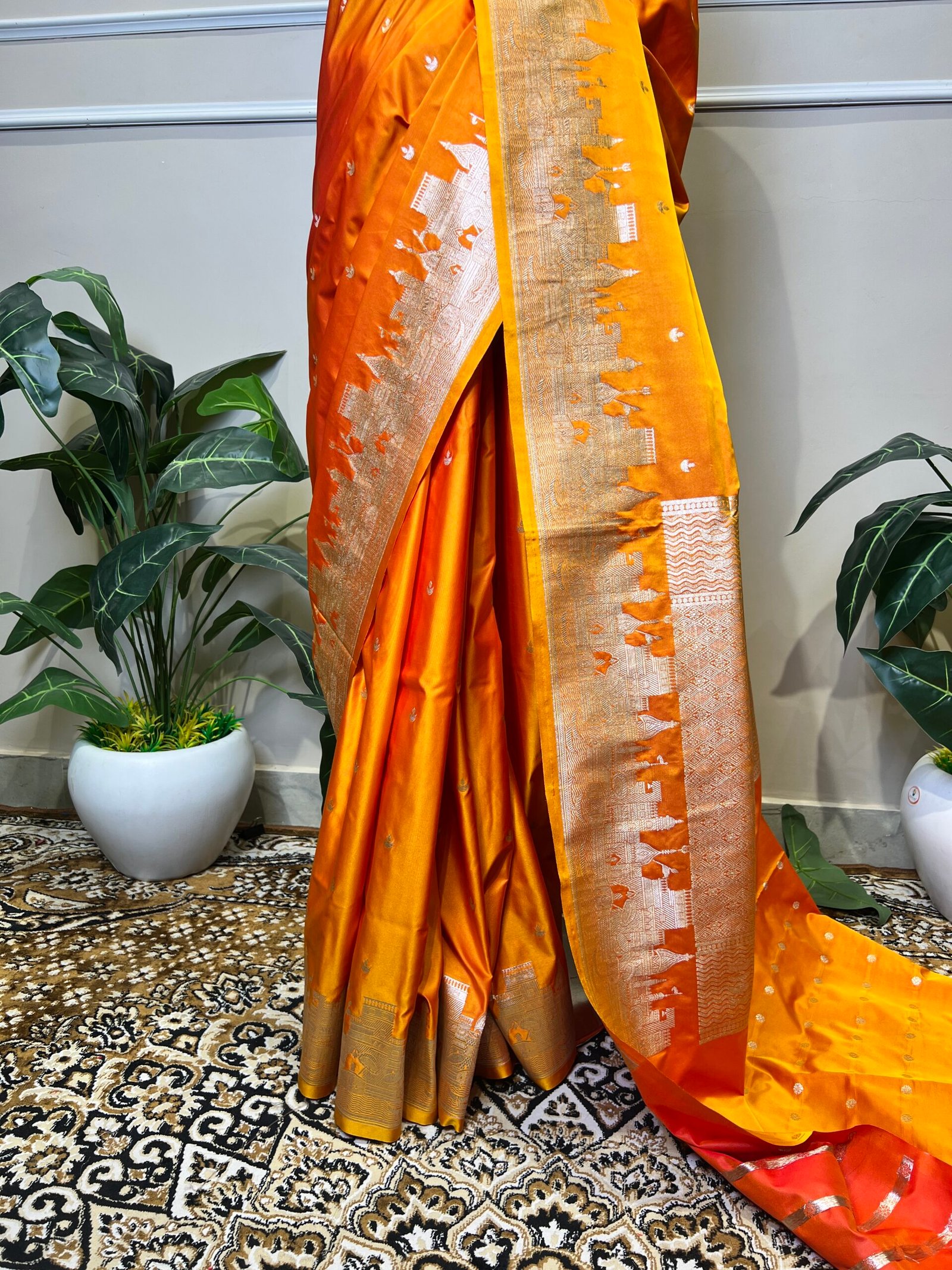 Pure Banarasi Ghat Saree - Image 2