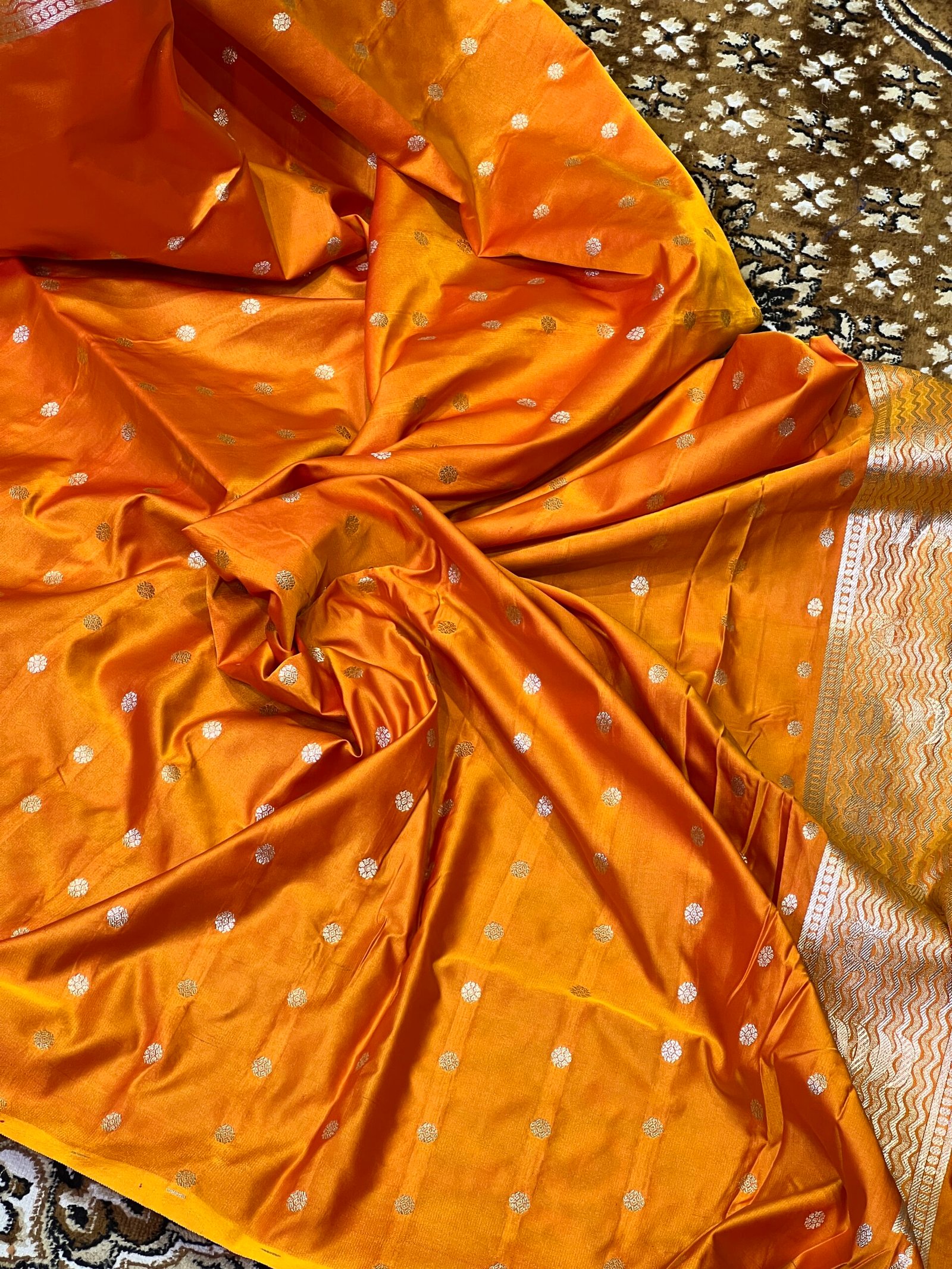 Pure Banarasi Ghat Saree - Image 6