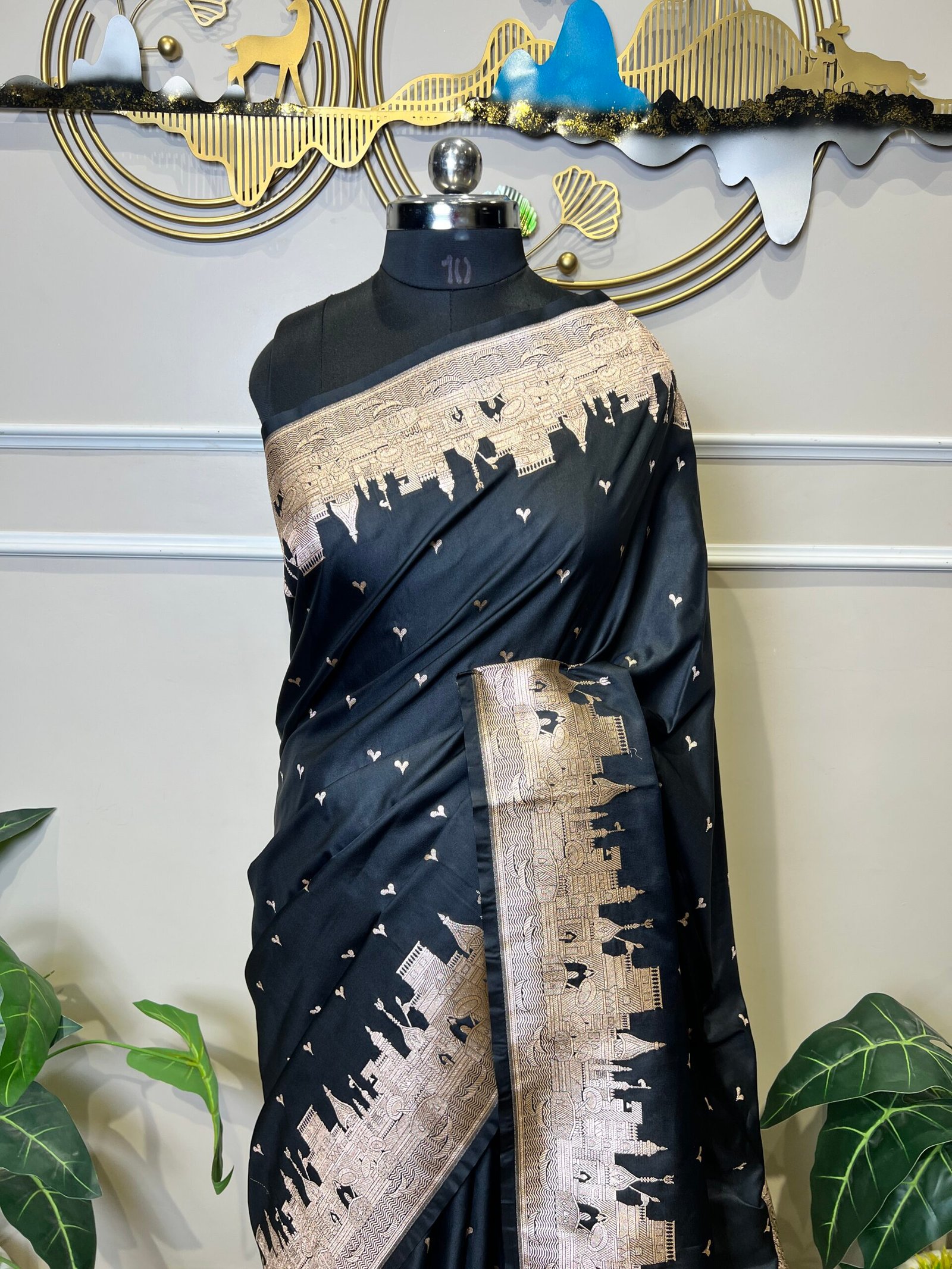 Pure Banarasi Ghat Saree