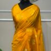 Mustard Yellow Designer Saree