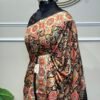 Banarasi Silk Jamawar Saree with Vibrant Multi-Color Paisley & Floral Weave